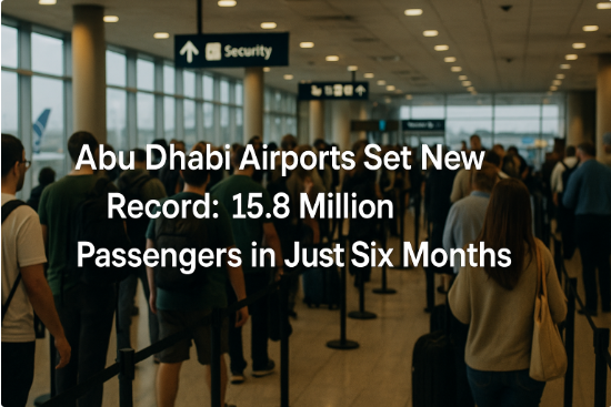 阿布扎比机场创历史新高:仅六个月接待1580万旅客